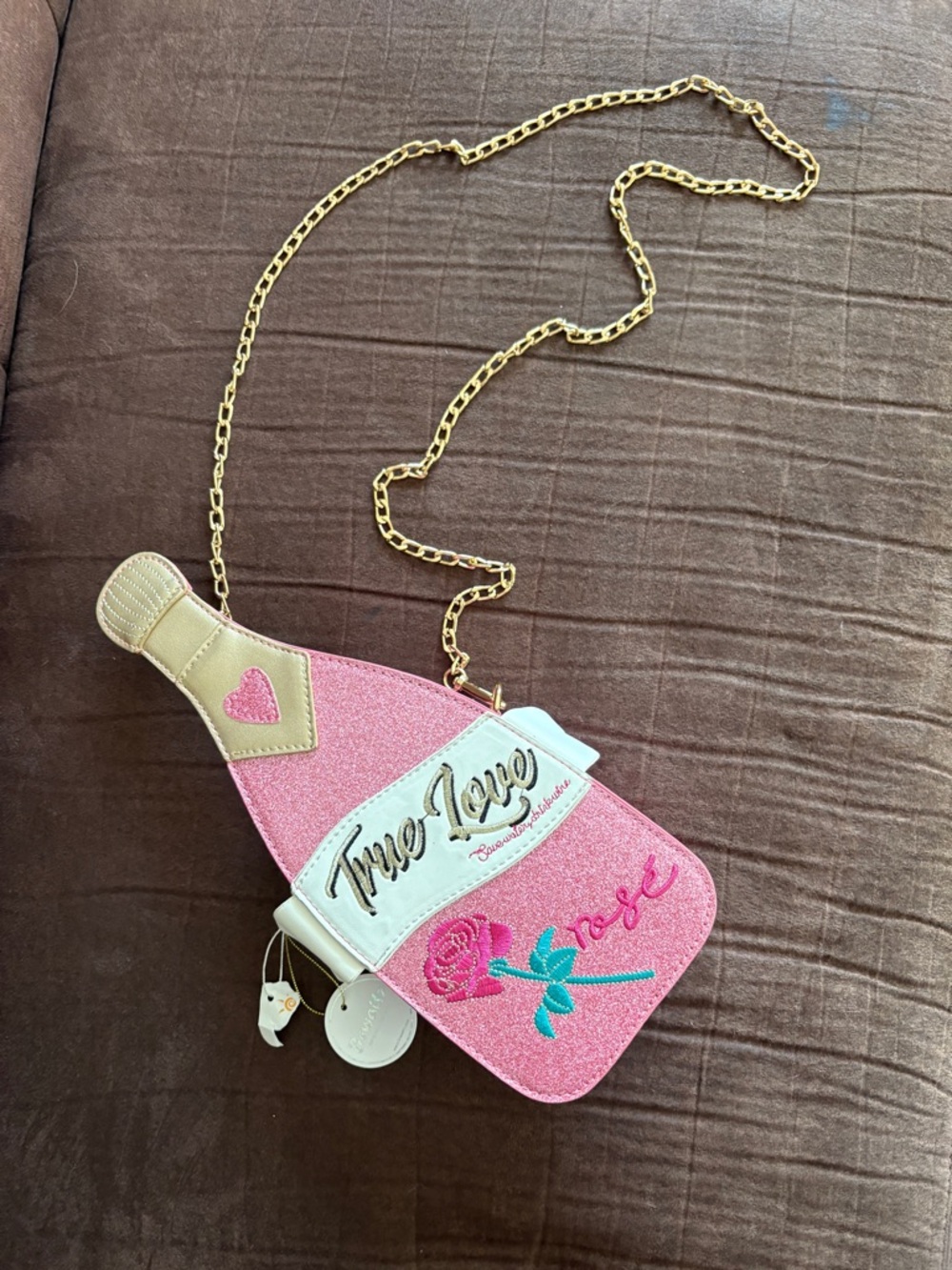 NWT Boutique Pink Rosé Purse